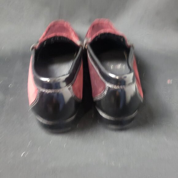 WEEJUNS GH Bass Velvet Penny Loafer Men 8D Larson Smoking Shoes Holiday Party